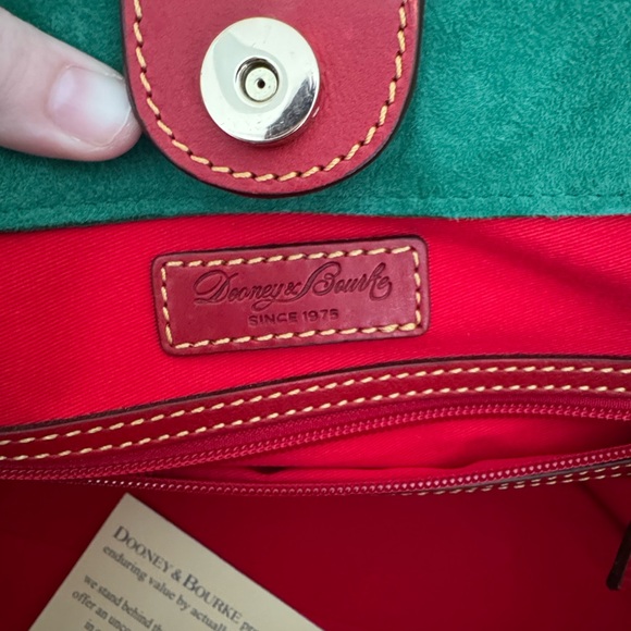 Dooney and Bourke Medium Russel in Red - Picture 11 of 11